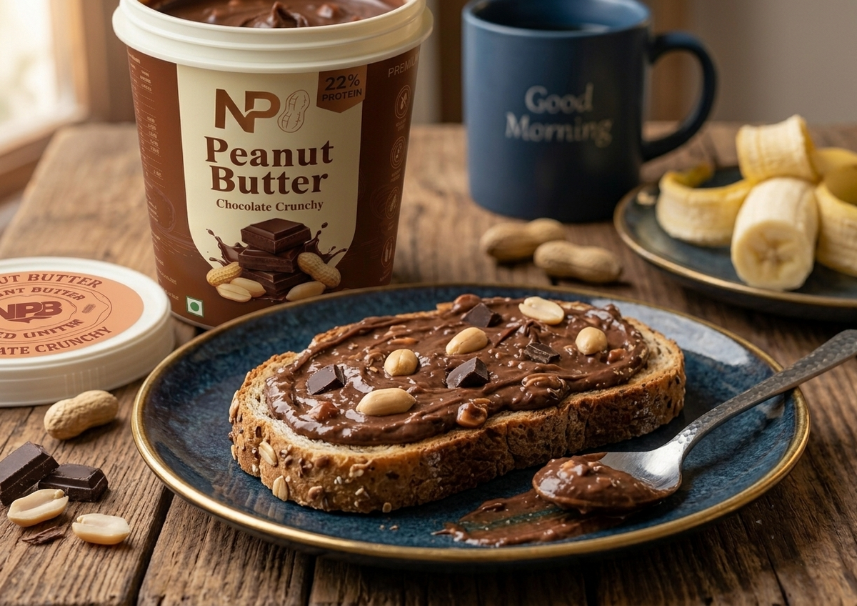 NPB Peanut Butter – Chocolate Crunchy (1 kg)